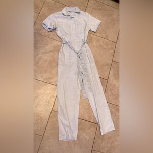 Light Blue Women's Jumpsuit